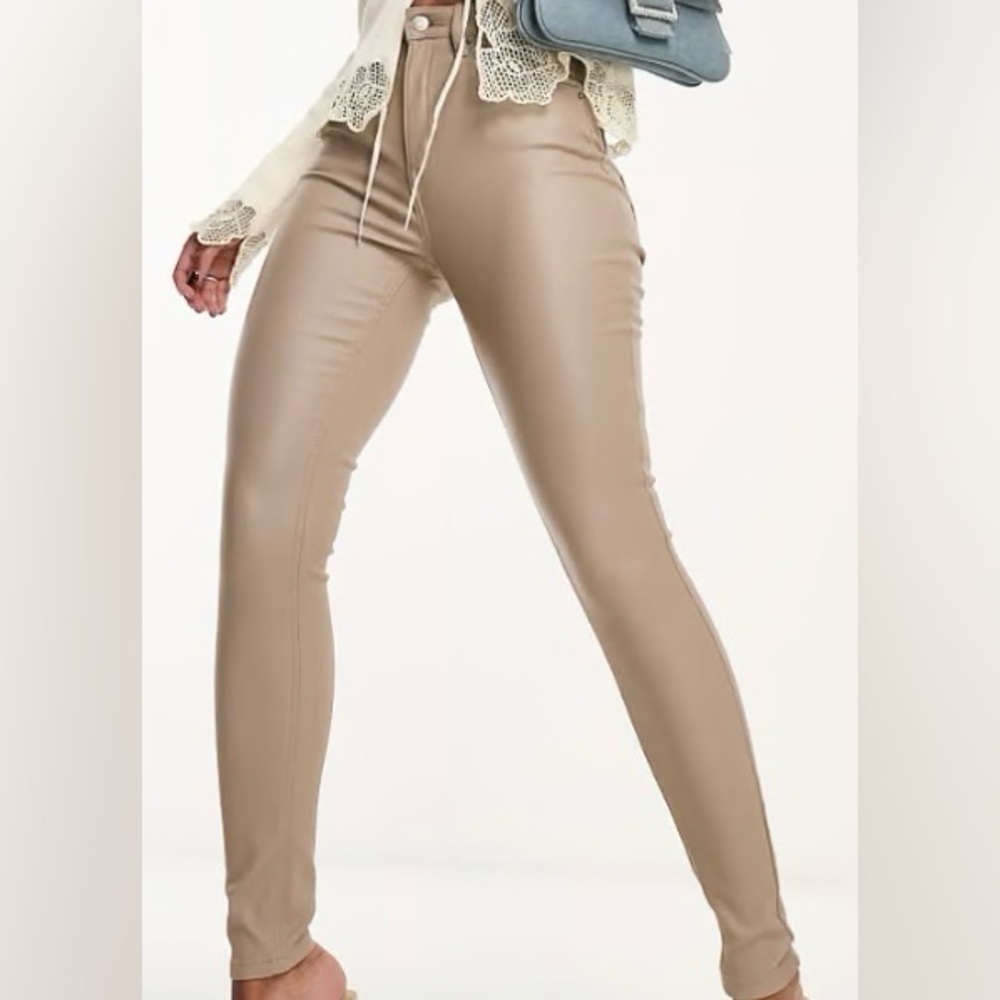 NEW - Coated Denim - Skinny